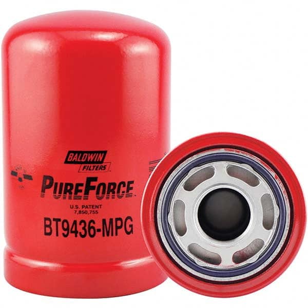 Baldwin Filters - 1-3/8 Thread 6-1/8" OAL x 3-3/4" OD Automotive Hydraulic Filter - Benchmark Tooling