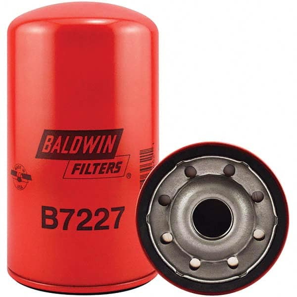 Baldwin Filters - 1-1/8 Thread 7-3/8" OAL x 4-1/4" OD Automotive Oil Filter - Benchmark Tooling