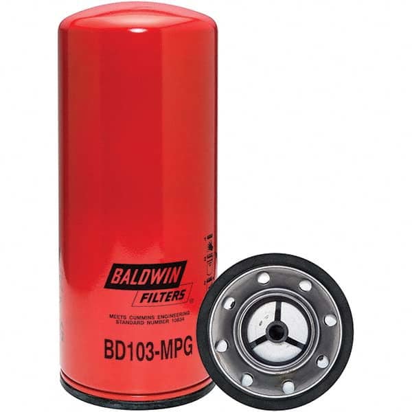 Baldwin Filters - 2-1/4 Thread 11-13/32" OAL x 4-21/32" OD Automotive Oil Filter - Benchmark Tooling