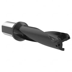 Allied Machine and Engineering - 108mm Max Drill Depth, 4xD, 27mm Diam, Indexable Insert Drill - Benchmark Tooling
