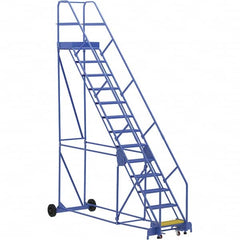 Vestil - 166" High 350 Lb Capacity 13 Step Ladder - Benchmark Tooling