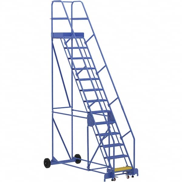 Vestil - 166" High 350 Lb Capacity 13 Step Ladder - Benchmark Tooling