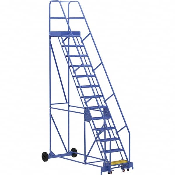 Vestil - 166" High 350 Lb Capacity 13 Step Ladder - Benchmark Tooling