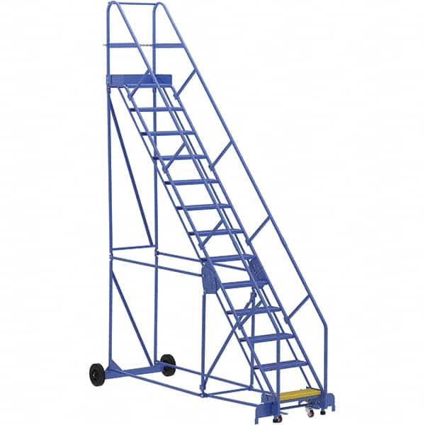 Vestil - 166" High 350 Lb Capacity 13 Step Ladder - Benchmark Tooling