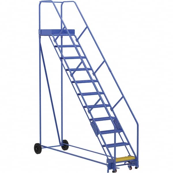 Vestil - 140" High 350 Lb Capacity 11 Step Ladder - Benchmark Tooling
