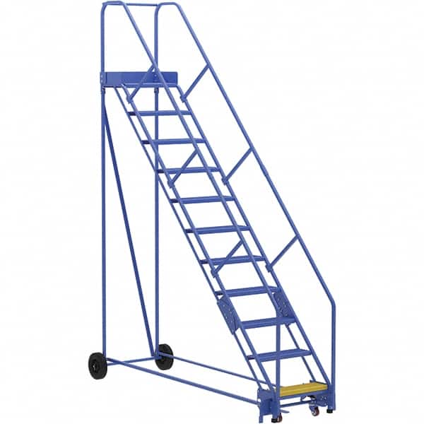 Vestil - 140" High 350 Lb Capacity 11 Step Ladder - Benchmark Tooling