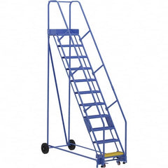 Vestil - 140" High 350 Lb Capacity 11 Step Ladder - Benchmark Tooling