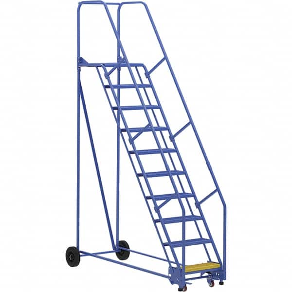 Vestil - 130" High 350 Lb Capacity 10 Step Ladder - Benchmark Tooling