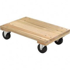 Vestil - 1,200 Lb Capacity Hardwood Dolly - 24" Long x 16" Wide - Benchmark Tooling