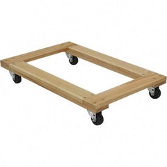 Vestil - 900 Lb Capacity Hardwood Dolly - 36" Long x 24" Wide - Benchmark Tooling
