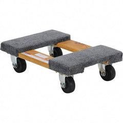 Vestil - 900 Lb Capacity Hardwood/Carpet Dolly - 18" Long x 12" Wide - Benchmark Tooling