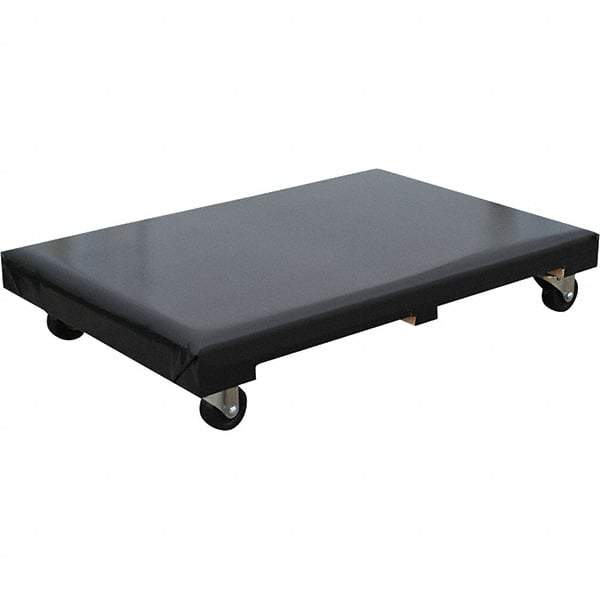 Vestil - 900 Lb Capacity Vinyl Dolly - 36" Long x 24" Wide - Benchmark Tooling