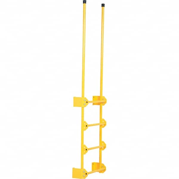 Vestil - 89-1/2" High 300 Lb Capacity 4 Step Fixed Ladder - Benchmark Tooling