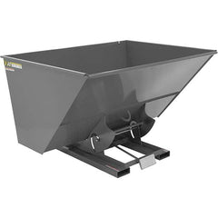 Vestil - Hoppers & Basket Trucks Additional Information: Complies w/OSHA General Industry Rule 29 CFR 1910.178(m)(5)(iii) - allows operator to remain at controls of truck throughout the dumping process - Benchmark Tooling