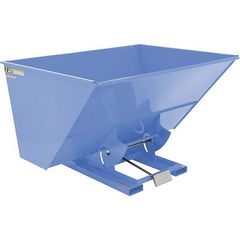 Vestil - Hoppers & Basket Trucks Additional Information: Complies w/OSHA General Industry Rule 29 CFR 1910.178(m)(5)(iii) - allows operator to remain at controls of truck throughout the dumping process - Benchmark Tooling
