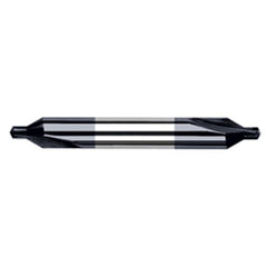 ‎#4 × 2-1/2″ OAL 90 Degree Carbide Combined Drill and Countersink AlTiN - Exact Industrial Supply