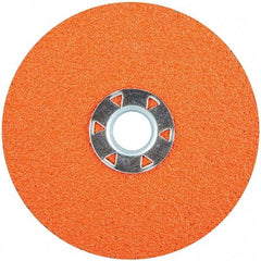 Norton - Fiber Discs Disc Diameter (Inch): 5 Abrasive Material: Ceramic Alumina - Benchmark Tooling
