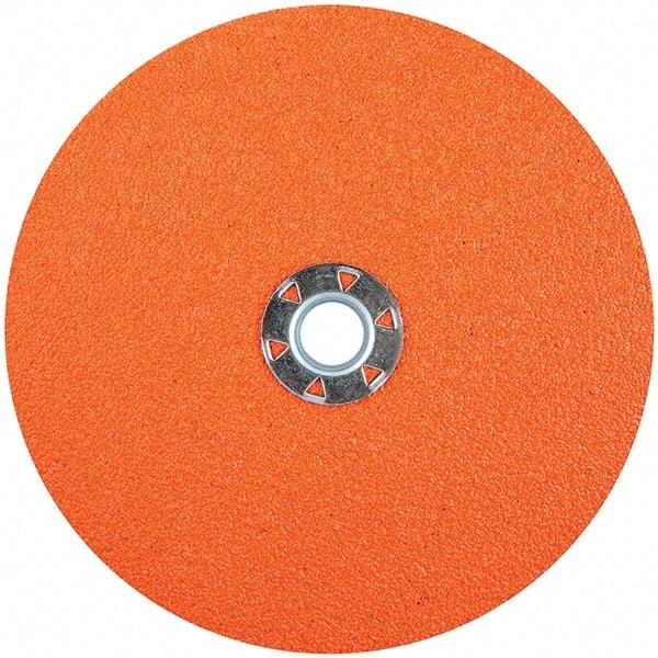 Norton - Fiber Discs Disc Diameter (Inch): 7 Abrasive Material: Ceramic Alumina - Benchmark Tooling