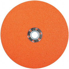Norton - Fiber Discs Disc Diameter (Inch): 7 Abrasive Material: Ceramic Alumina - Benchmark Tooling