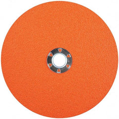 Norton - Fiber Discs Disc Diameter (Inch): 7 Abrasive Material: Ceramic Alumina - Benchmark Tooling