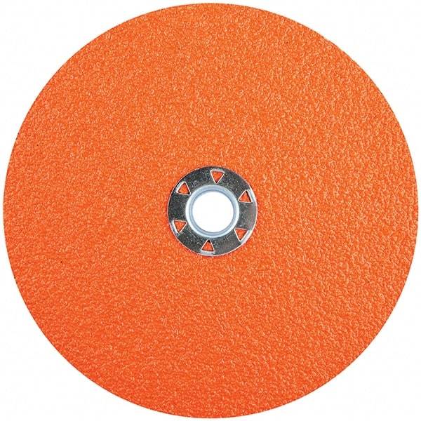 Norton - Fiber Discs Disc Diameter (Inch): 7 Abrasive Material: Ceramic Alumina - Benchmark Tooling
