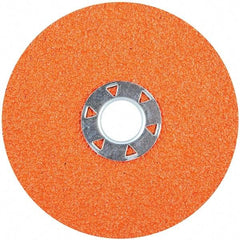 Norton - Fiber Discs Disc Diameter (Inch): 4-1/2 Abrasive Material: Ceramic Alumina - Benchmark Tooling