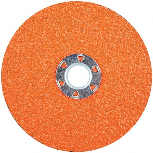Norton - Fiber Discs Disc Diameter (Inch): 5 Abrasive Material: Ceramic Alumina - Benchmark Tooling