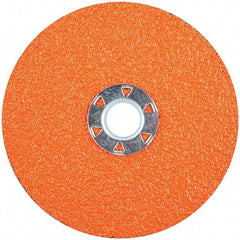 Norton - Fiber Discs Disc Diameter (Inch): 5 Abrasive Material: Ceramic Alumina - Benchmark Tooling