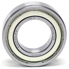 Shuster - 6008 ZZ JEM, 40mm Bore Diam, 68mm OD, Double Shield Deep Groove Radial Ball Bearing - Exact Industrial Supply