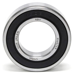 Shuster - 6008 2RS JEM BULK, 40mm Bore Diam, 68mm OD, Double Seal Deep Groove Radial Ball Bearing - Exact Industrial Supply