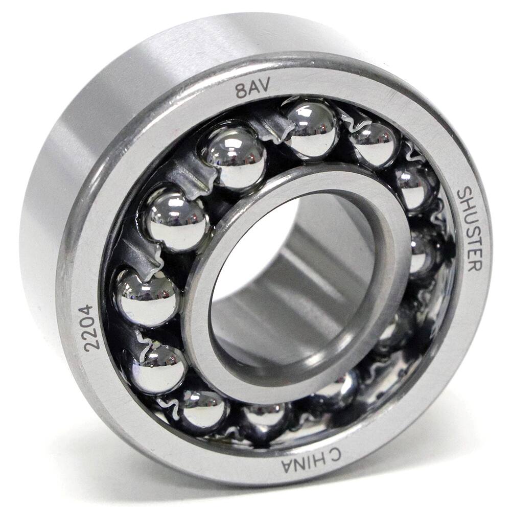 Shuster - 1206, 32mm Bore Diam, 62mm OD, Open Self Aligning Radial Ball Bearing - Exact Industrial Supply