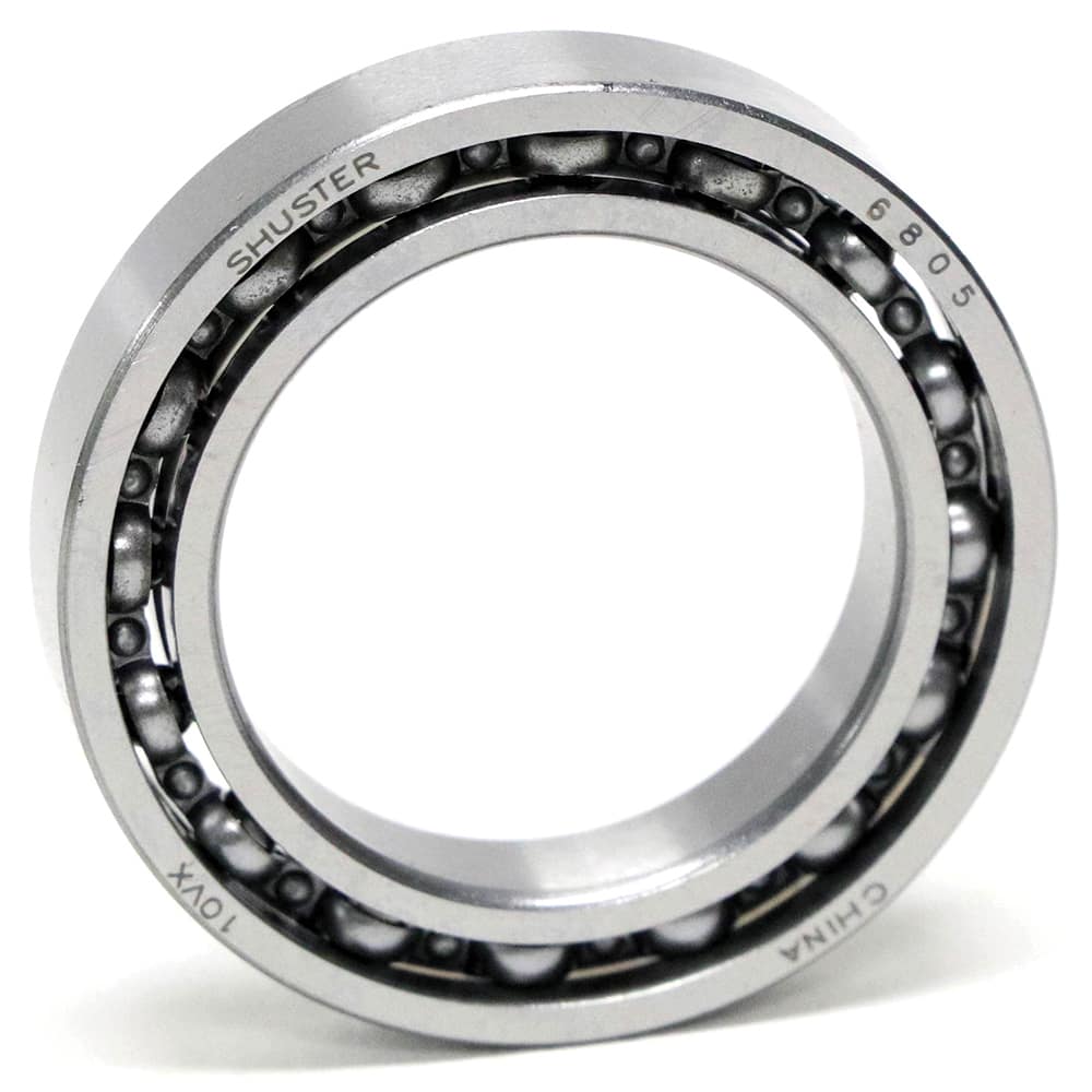 Shuster - 6810, 50mm Bore Diam, 65mm OD, Open Deep Groove Radial Ball Bearing - Exact Industrial Supply