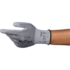 Ansell - Cut & Puncture Resistant Gloves; Type: Cut Resistant ; ANSI/ISEA Cut Resistance Level: A4 ; Coated Area: Palm & Fingers ; Coating Material: Nitrile ; Men's Size: 11 ; Hand: Pair - Exact Industrial Supply