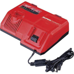 Milwaukee Tool - Power Tool Chargers Voltage: 18; 12 Battery Chemistry: Lithium-Ion - Benchmark Tooling