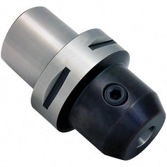 Techniks - C6 Taper Shank 1/4" Hole End Mill Holder/Adapter - 25/32" Nose Diam, 2.17" Projection - Exact Industrial Supply