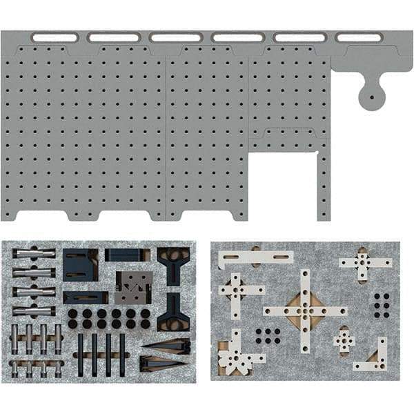 Phillips Precision - CMM Fixtures Type: Fixture Kits & Sets Plate Design: Magnetic - Benchmark Tooling