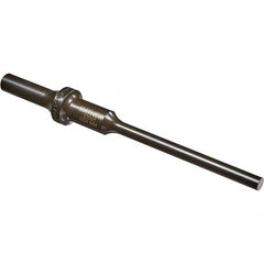 Mayhew - 1/4" Head Width, 6" OAL, Roll Pin Punch - Round Drive, Round Shank, Steel - Benchmark Tooling