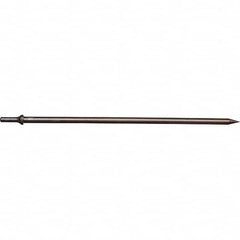 Mayhew - 18" OAL, Tapered Punch Chisel - Round Drive, Round Shank, Steel - Benchmark Tooling