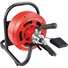 Rothenberger - Electric & Gas Drain Cleaning Machines Type of Power: Electric For Minimum Pipe Size: 1.570 (Inch) - Benchmark Tooling