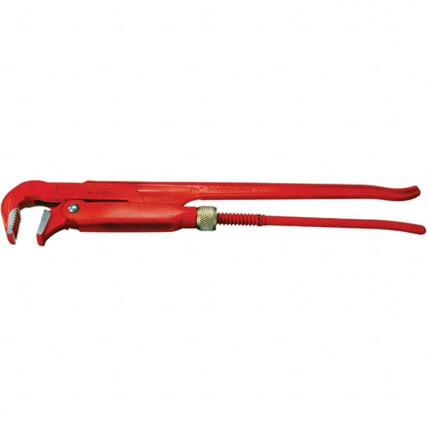 Rothenberger - Pipe Wrenches Type: Corner Pipe Wrench 90 Deg Maximum Pipe Capacity (Inch): 1-1/2 - Benchmark Tooling