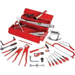 Rothenberger - Combination Hand Tool Sets Tool Type: Plumber's Tool Set Number of Pieces: 50 - Benchmark Tooling