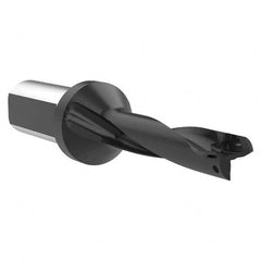 Allied Machine and Engineering - 2" Max Drill Depth, 4xD, 12.7mm Diam, Indexable Insert Drill - Benchmark Tooling