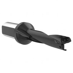 Allied Machine and Engineering - 2.205" Max Drill Depth, 4xD, 14mm Diam, Indexable Insert Drill - Benchmark Tooling