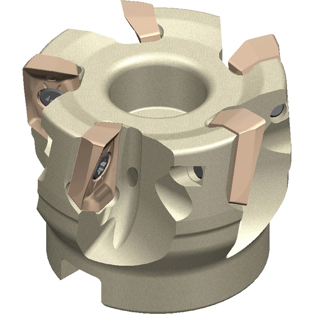 Sumitomo - Indexable Square-Shoulder Face Mills; Cutting Diameter (mm): 125.00 ; Arbor Hole Diameter (mm): 38.10 ; Lead Angle: 90 ; Overall Height (mm): 63.00000 ; Insert Compatibility: AOMT17; AOET17 ; Series: WEZ - Exact Industrial Supply