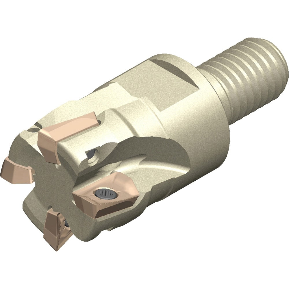 Sumitomo - Indexable Square-Shoulder End Mills; Cutting Diameter (Inch): 1.5 ; Shank Type: Modular Connection ; Modular Connection Size: M16 ; Overall Length/Projection (Decimal Inch): 2.4800 ; Lead Angle: 90 ; Series: WEZ - Exact Industrial Supply