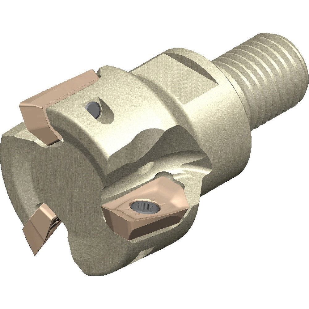 Sumitomo - Indexable Square-Shoulder End Mills; Cutting Diameter (Inch): 1.25 ; Shank Type: Modular Connection ; Modular Connection Size: M16 ; Overall Length/Projection (Decimal Inch): 2.4800 ; Lead Angle: 90 ; Series: WEZ - Exact Industrial Supply