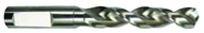 15.5mm Dia. - Cobalt Parabolic Jobber Drill-130° Point-Coolant-Bright - Benchmark Tooling