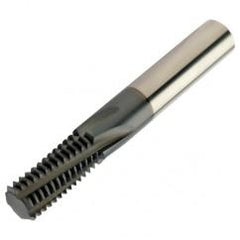 R217.16-120150AC27M 1620 12mm 6 FL Solid Carbide Thread Mill w/Cylindrical Shank - Benchmark Tooling