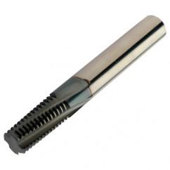 R217.14-080100AC16N 1630 8mm 4 FL Solid Carbide Thread Mill w/Cylindrical Shank - Benchmark Tooling