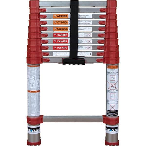 Xtend+Climb - Extension Ladders Type: Telescoping Ladder Height (Feet): 10.50 - Benchmark Tooling